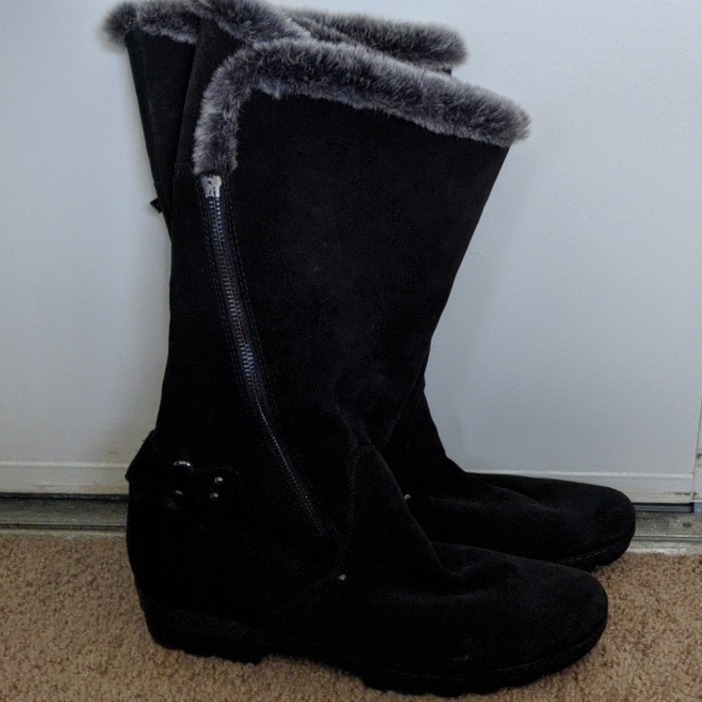 Aquaitalia Komfy Suede weatherproof boots